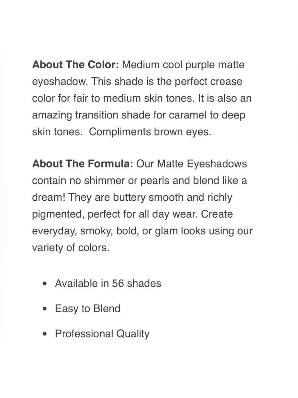 Makeup Geek ETERNALLY GRAPEFUL Signature Eyeshadow | NEW | Deep Cool Purple | MG